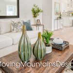 living room home staging for flippers and investors